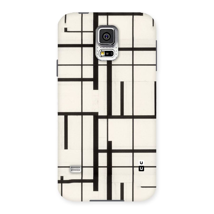 Black Unsymmetry Back Case for Samsung Galaxy S5