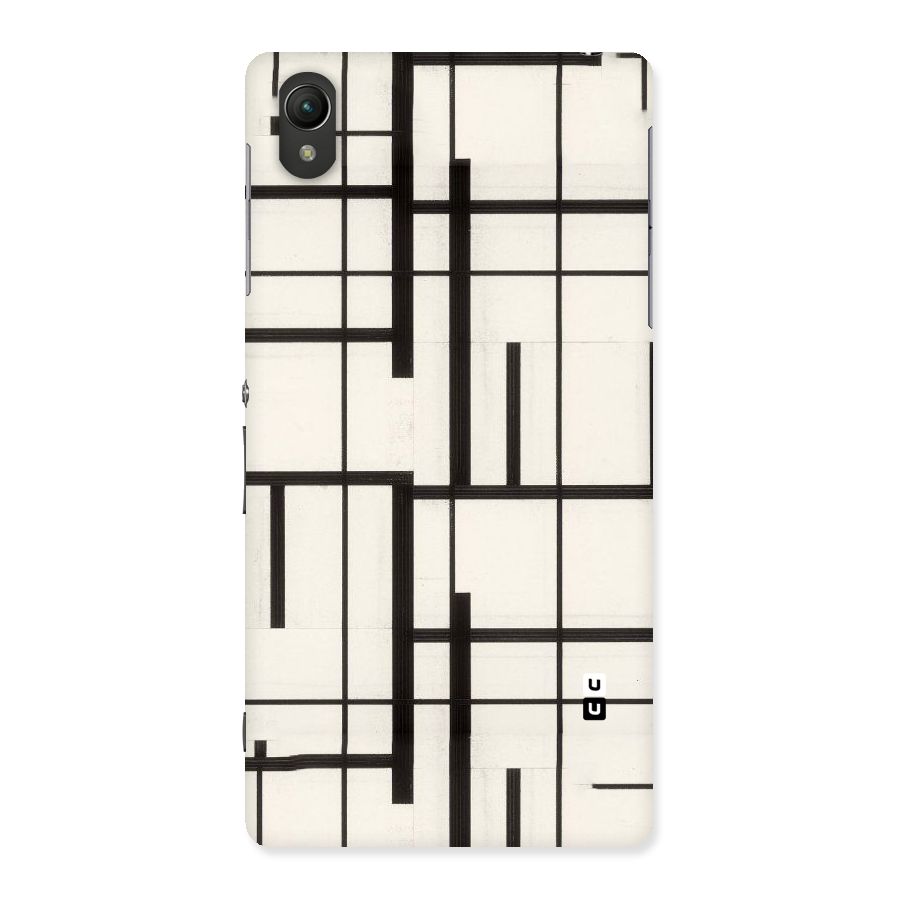 Black Unsymmetry Back Case for Sony Xperia Z2