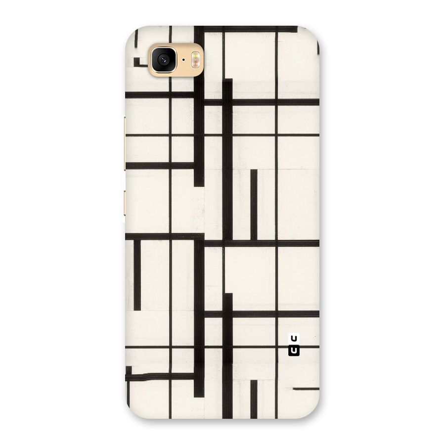 Black Unsymmetry Back Case for Zenfone 3s Max