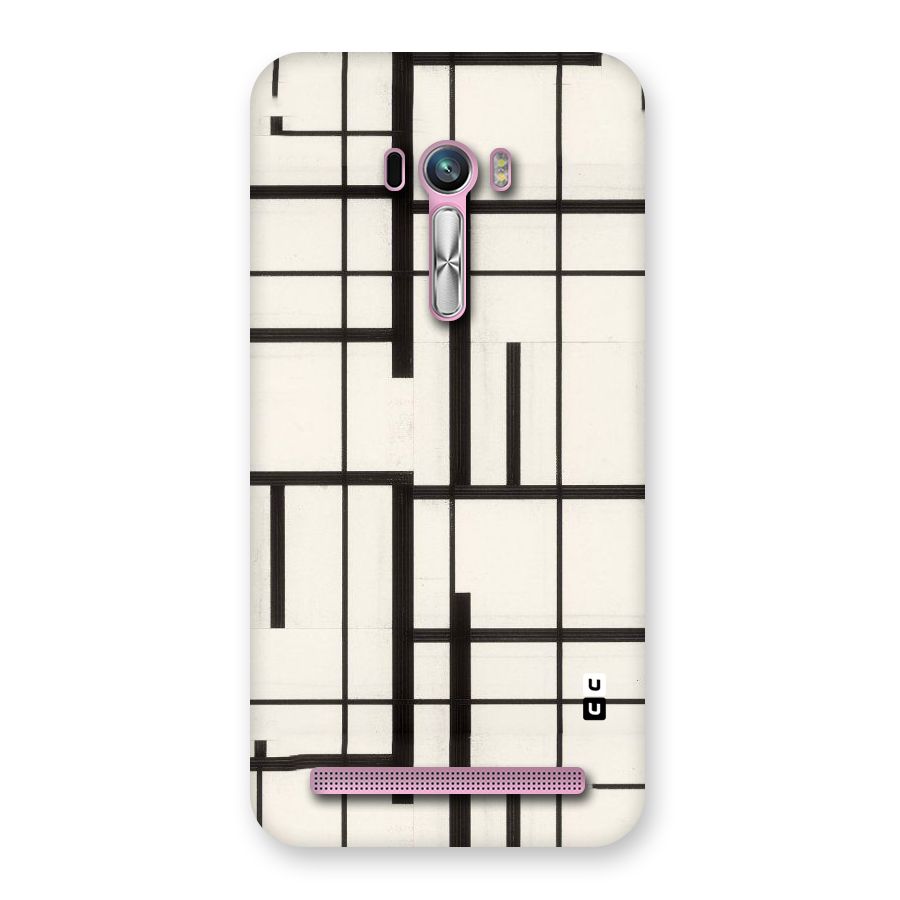 Black Unsymmetry Back Case for Zenfone Selfie