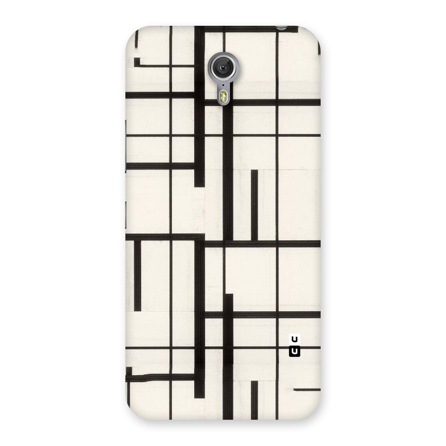 Black Unsymmetry Back Case for Zuk Z1
