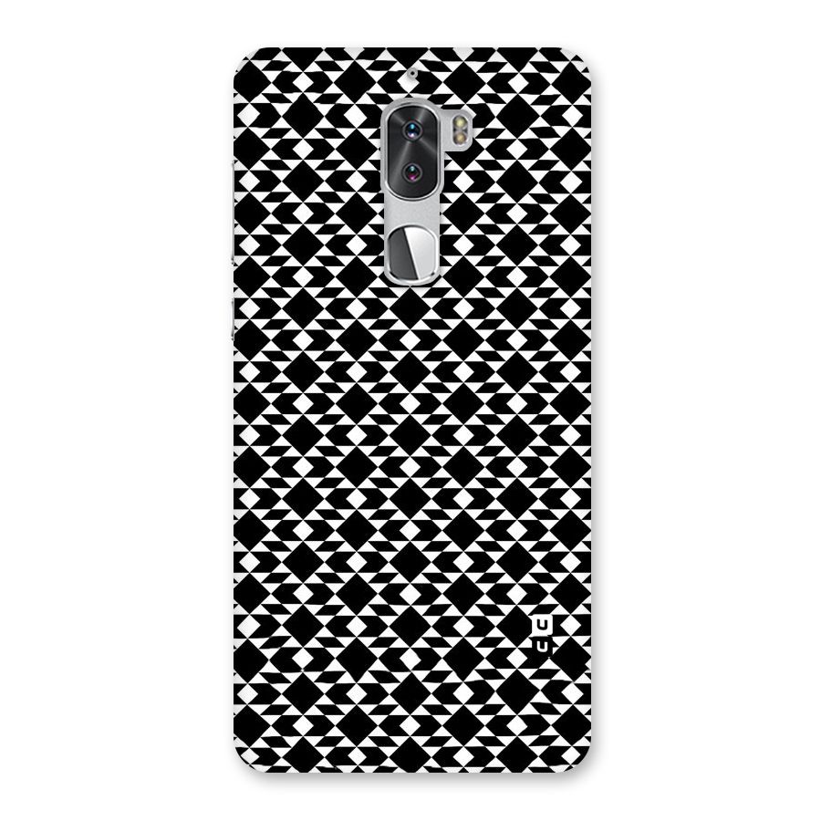 Black White Diamond Abstract Back Case for Coolpad Cool 1