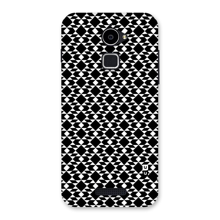 Black White Diamond Abstract Back Case for Coolpad Note 3 Lite
