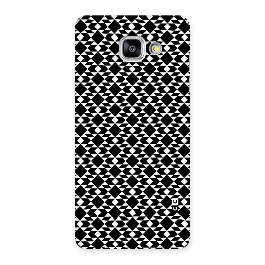 Black White Diamond Abstract Back Case for Galaxy A5 2016