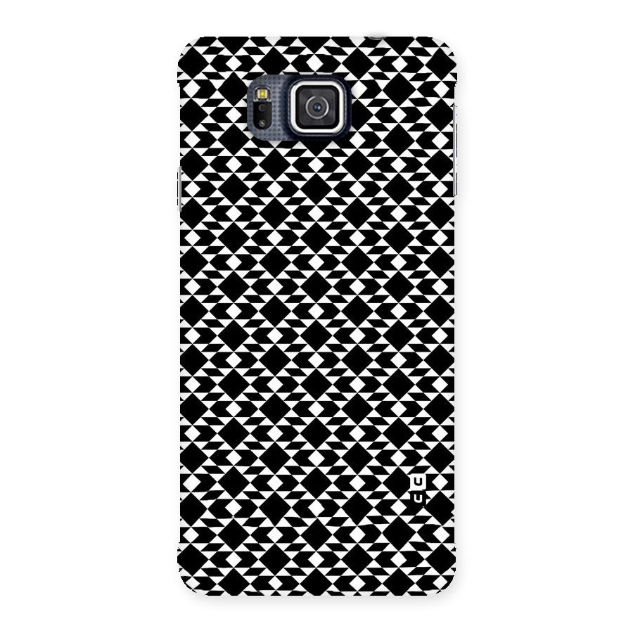 Black White Diamond Abstract Back Case for Galaxy Alpha
