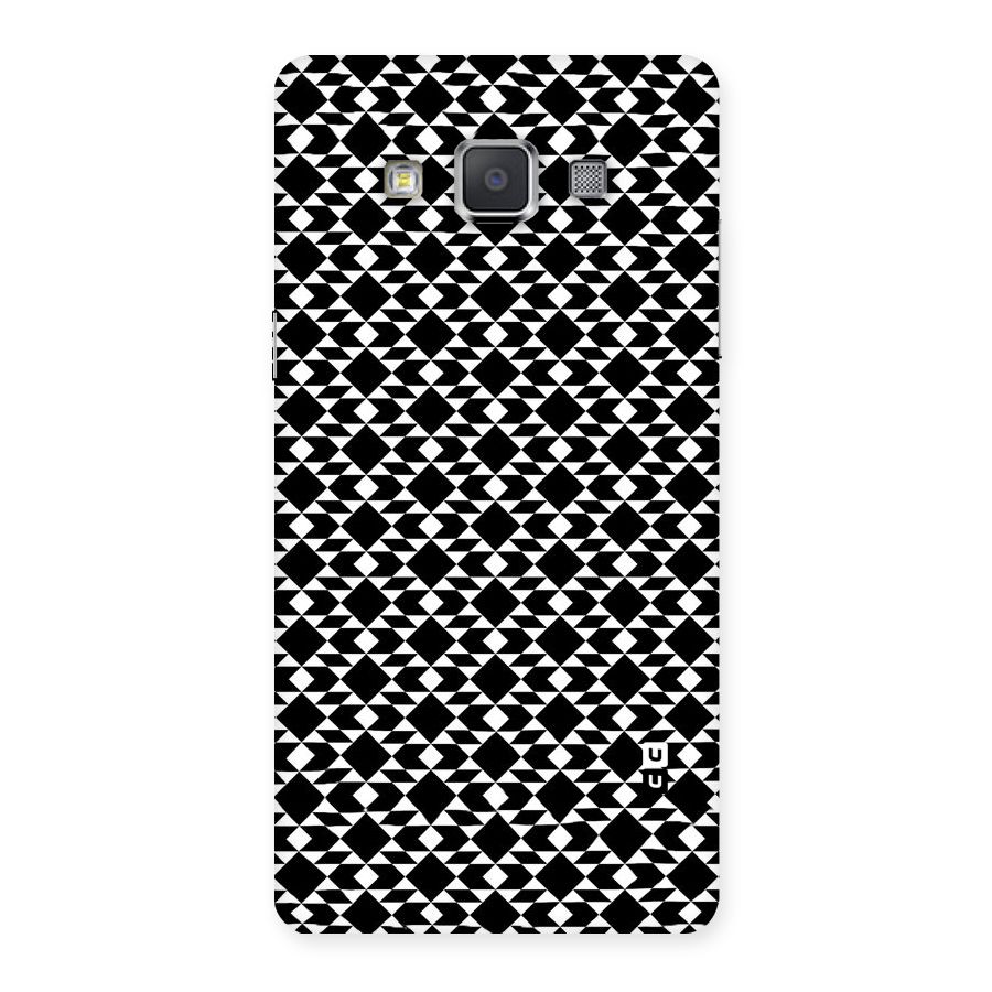 Black White Diamond Abstract Back Case for Galaxy Grand Max