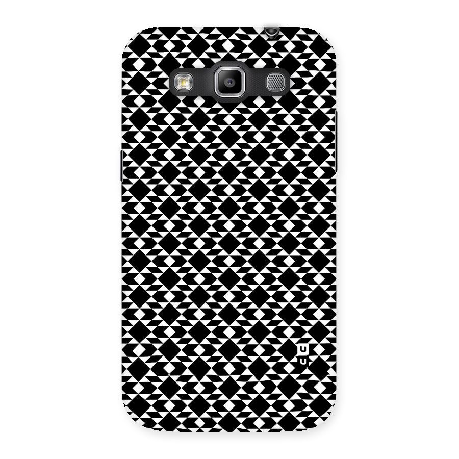 Black White Diamond Abstract Back Case for Galaxy Grand Quattro