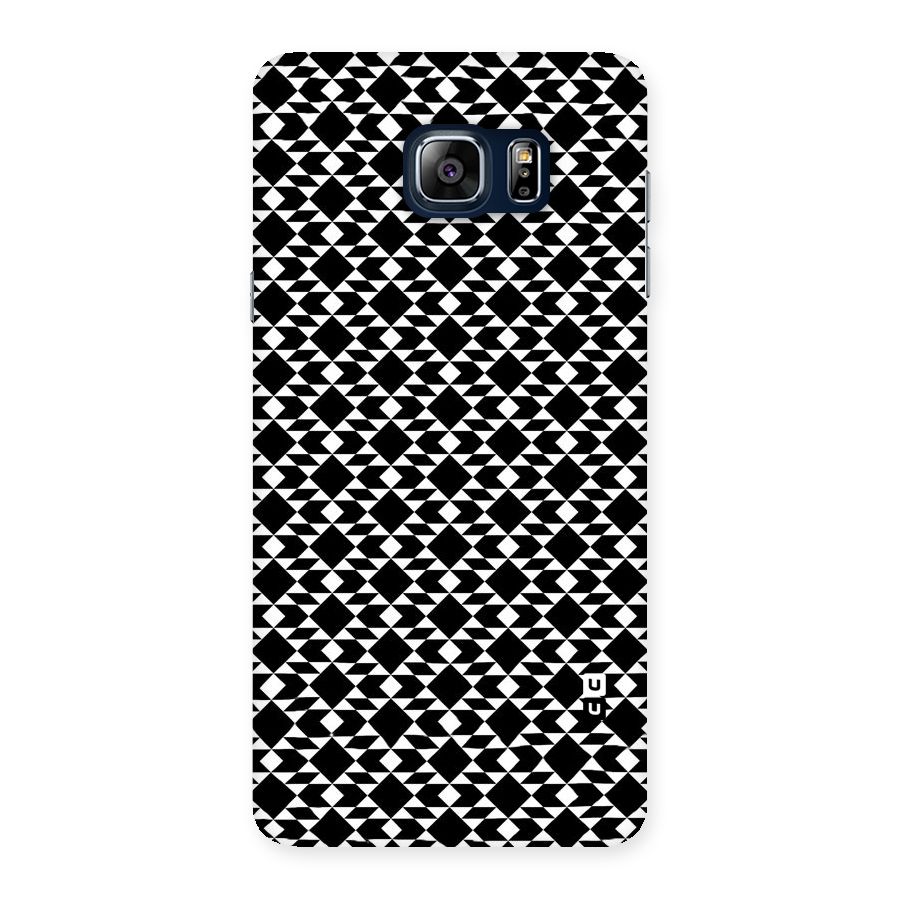 Black White Diamond Abstract Back Case for Galaxy Note 5