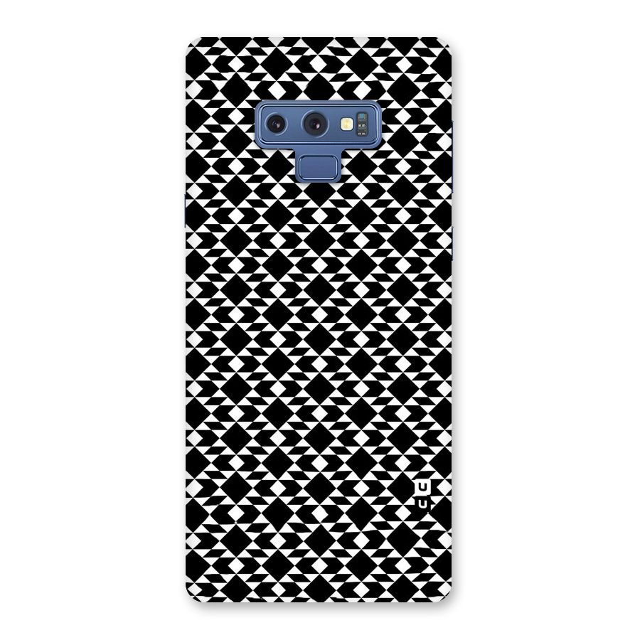 Black White Diamond Abstract Back Case for Galaxy Note 9
