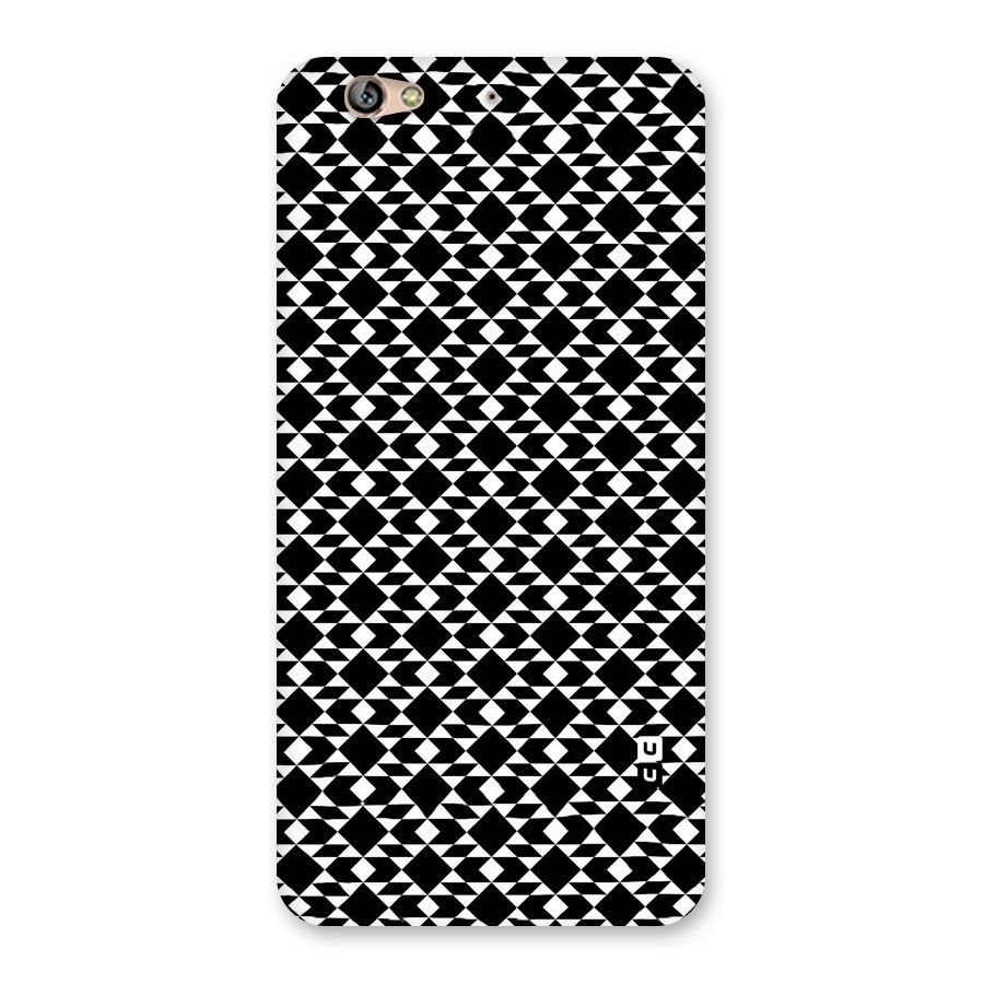 Black White Diamond Abstract Back Case for Gionee S6