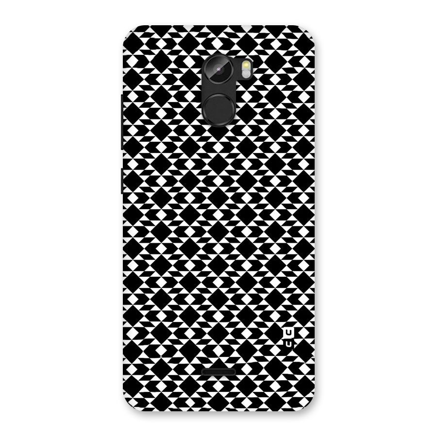 Black White Diamond Abstract Back Case for Gionee X1