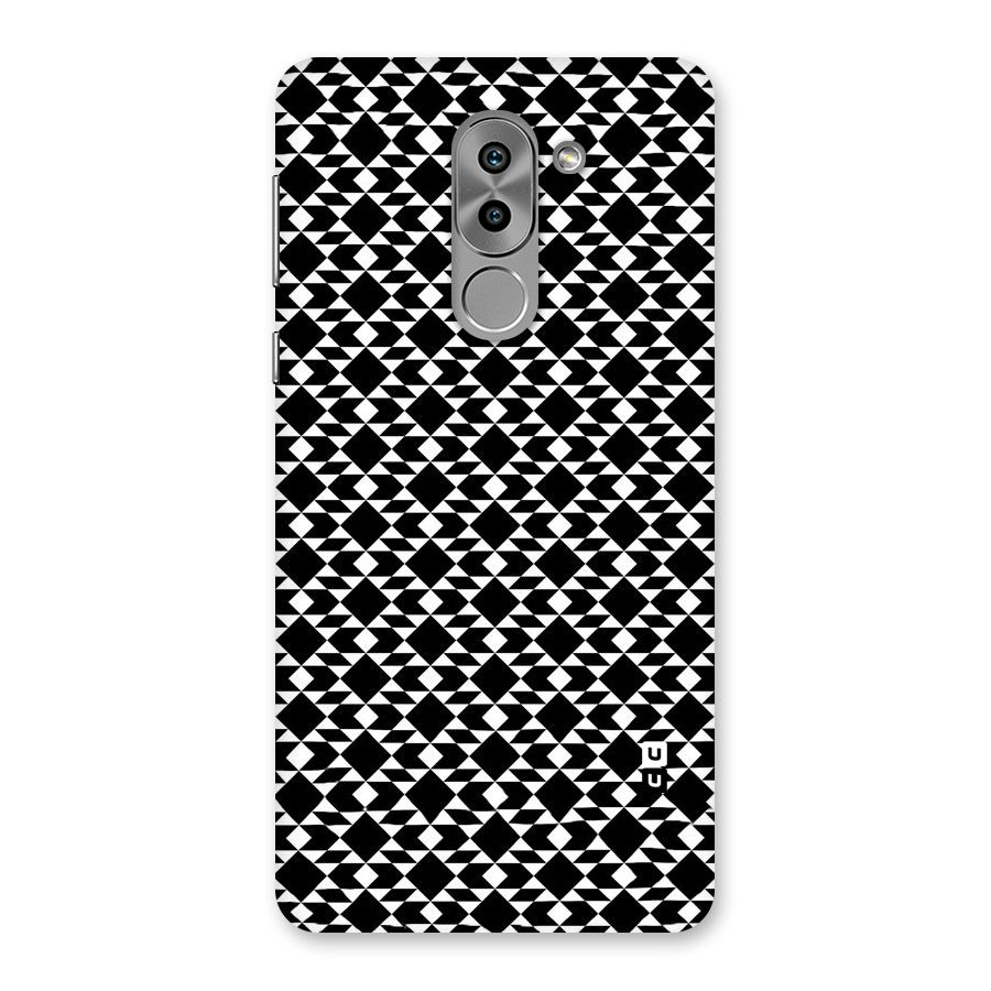 Black White Diamond Abstract Back Case for Honor 6X