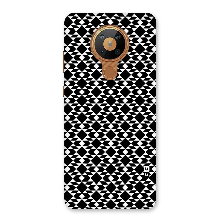 Black White Diamond Abstract Back Case for Nokia 5.3