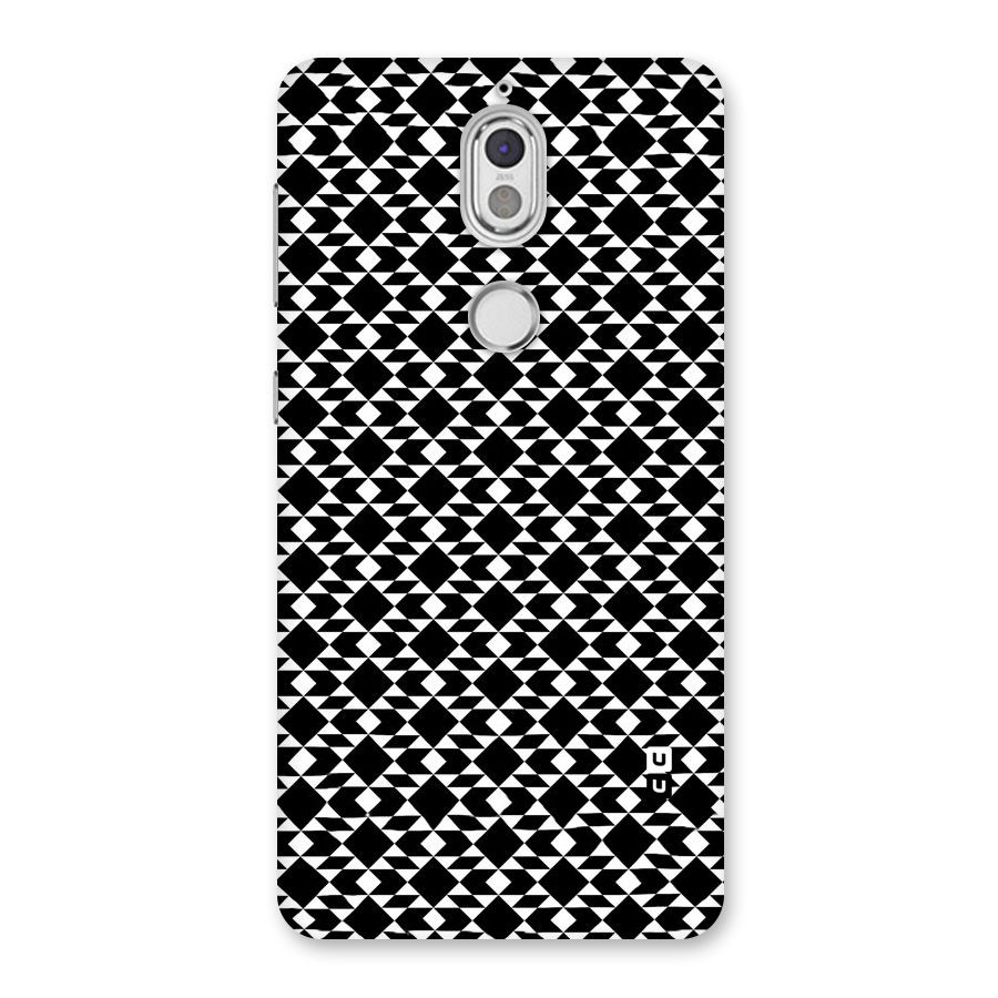 Black White Diamond Abstract Back Case for Nokia 7