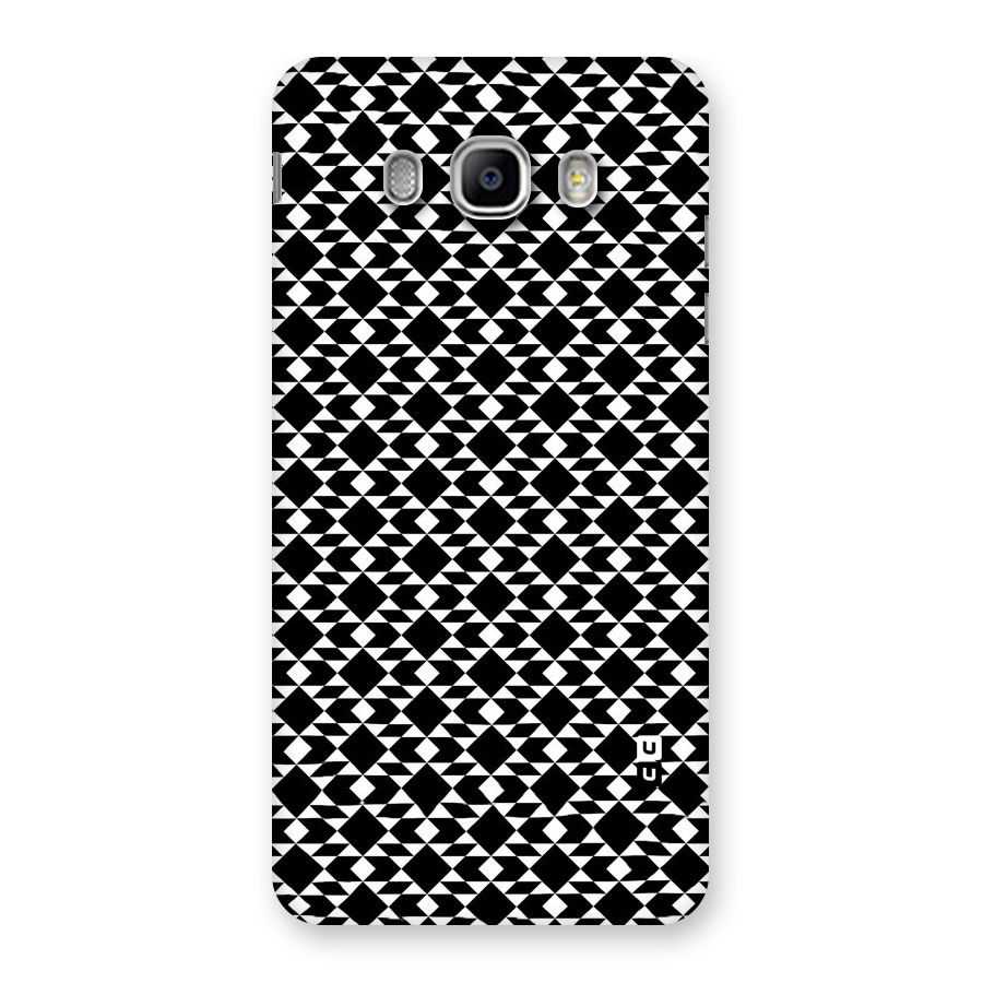 Black White Diamond Abstract Back Case for Samsung Galaxy J5 2016