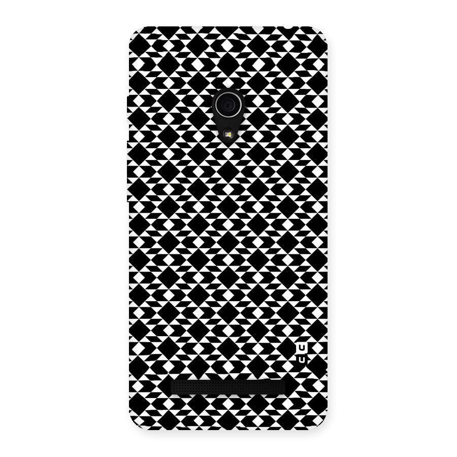 Black White Diamond Abstract Back Case for Zenfone 5