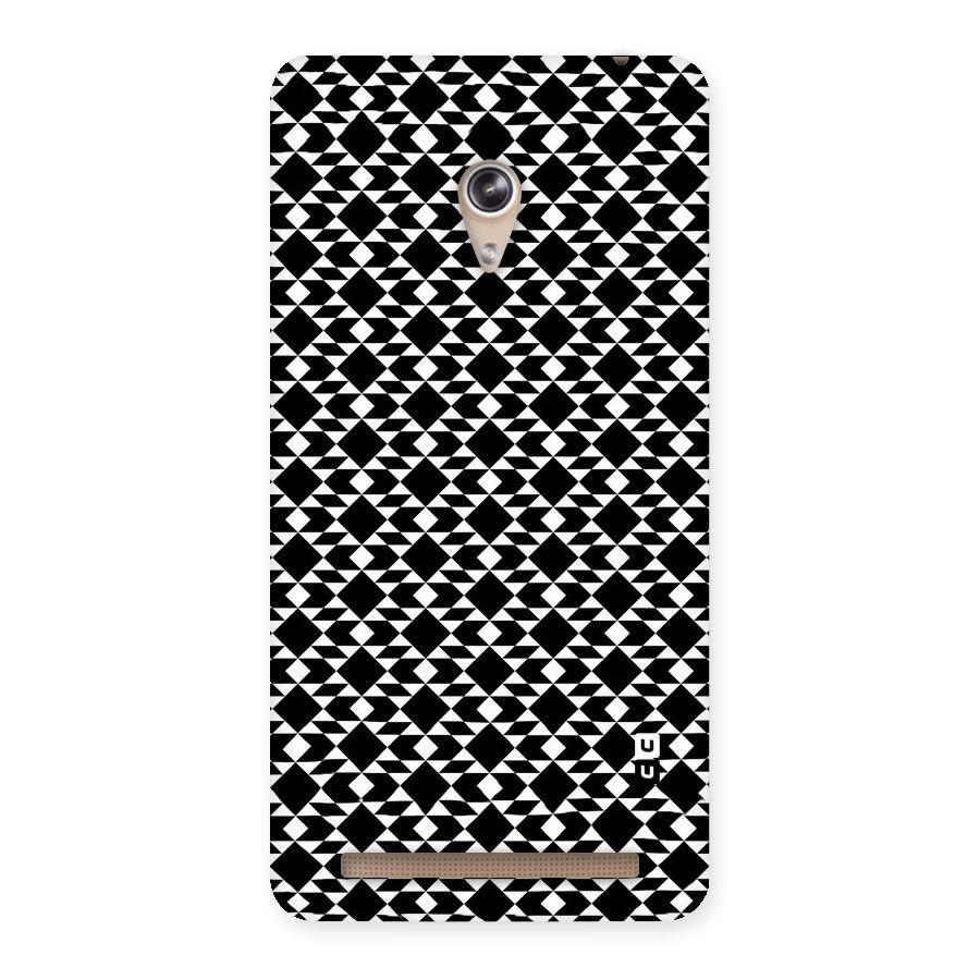 Black White Diamond Abstract Back Case for Zenfone 6
