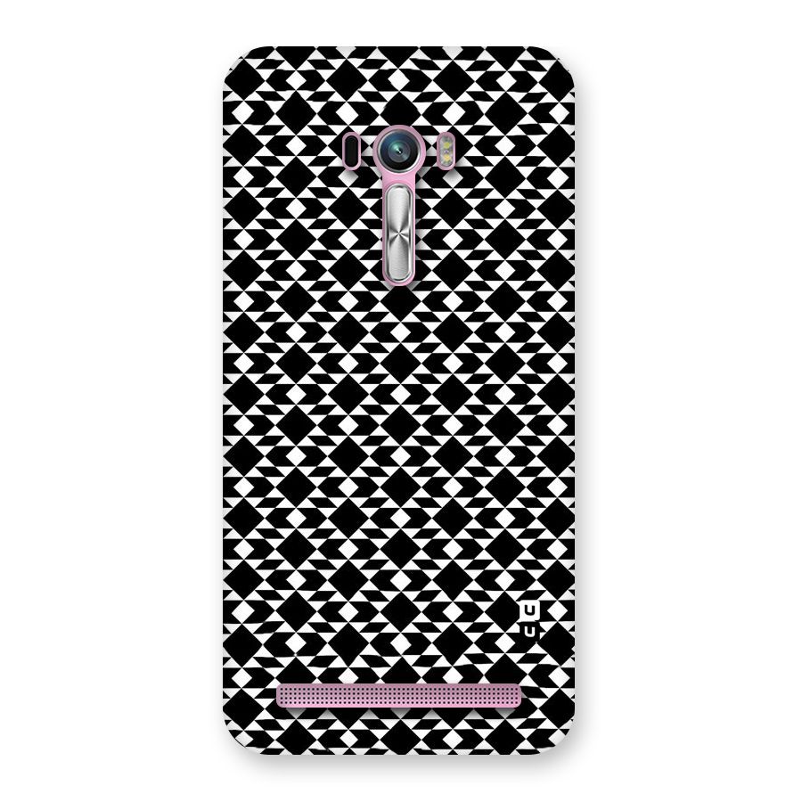 Black White Diamond Abstract Back Case for Zenfone Selfie