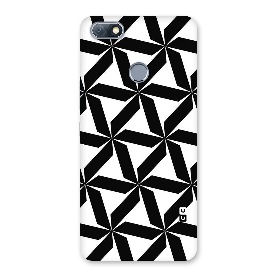 Black White Fan Design Back Case for Infinix Note 5
