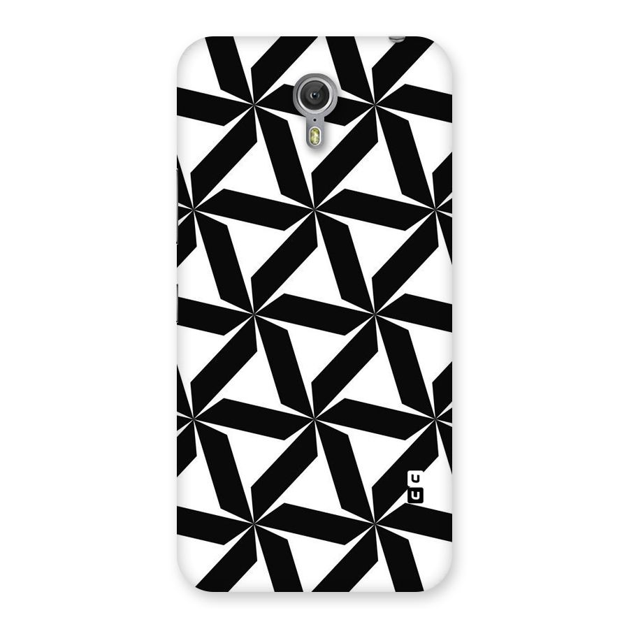 Black White Fan Design Back Case for Zuk Z1
