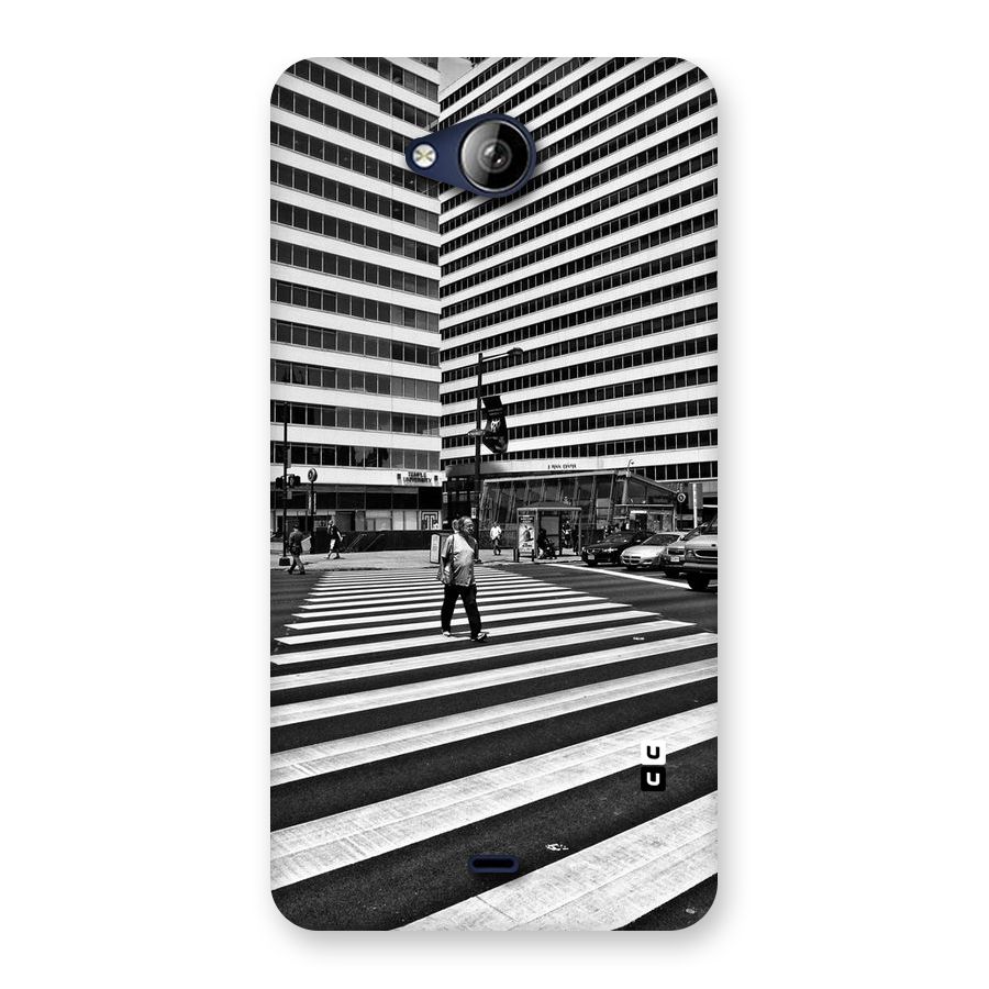Black White Perspective Back Case for Canvas Play Q355