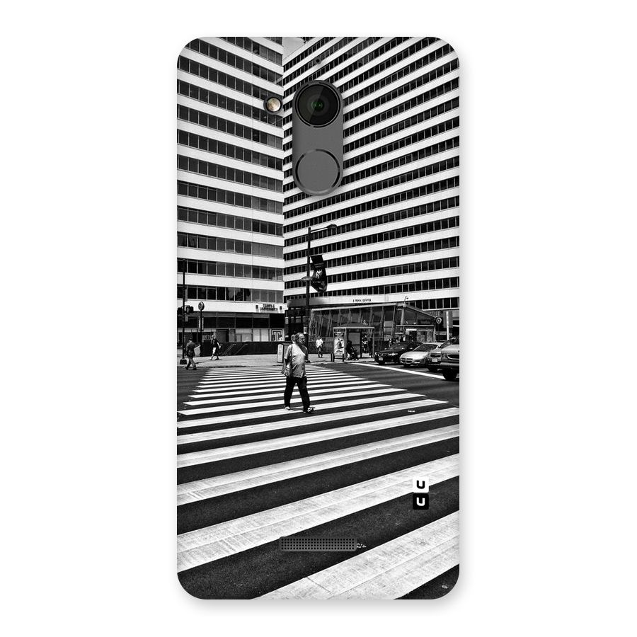 Black White Perspective Back Case for Coolpad Note 5