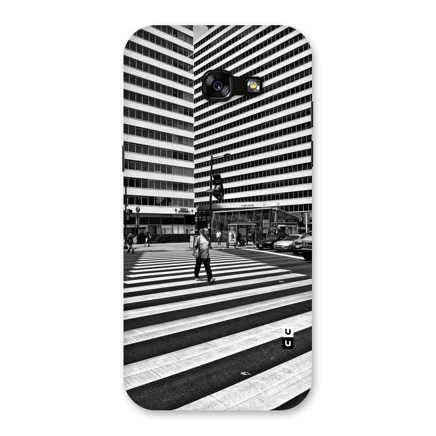 Black White Perspective Back Case for Galaxy A5 2017
