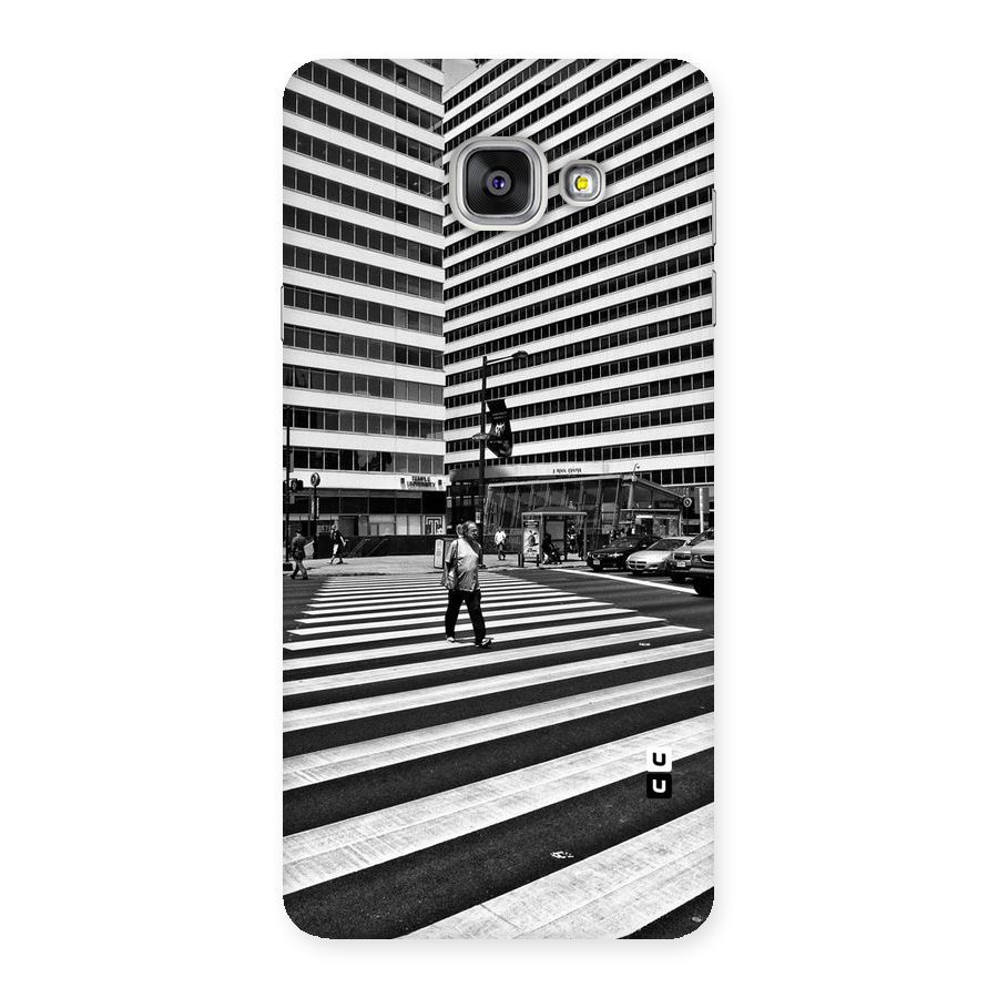 Black White Perspective Back Case for Galaxy A7 2016