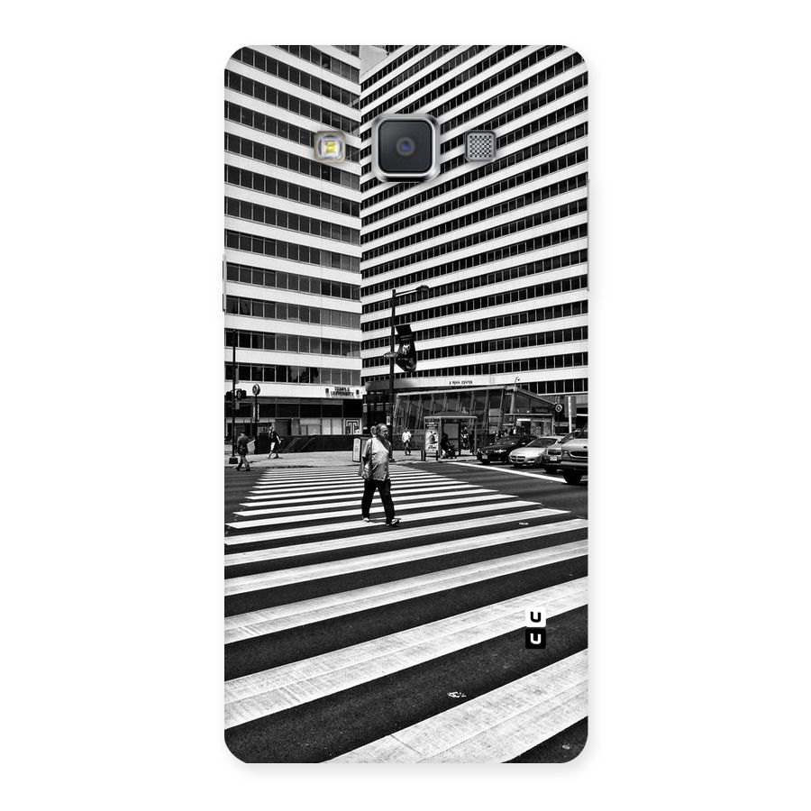 Black White Perspective Back Case for Galaxy Grand Max