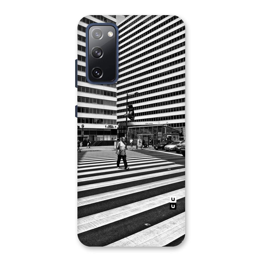 Black White Perspective Back Case for Galaxy S20 FE