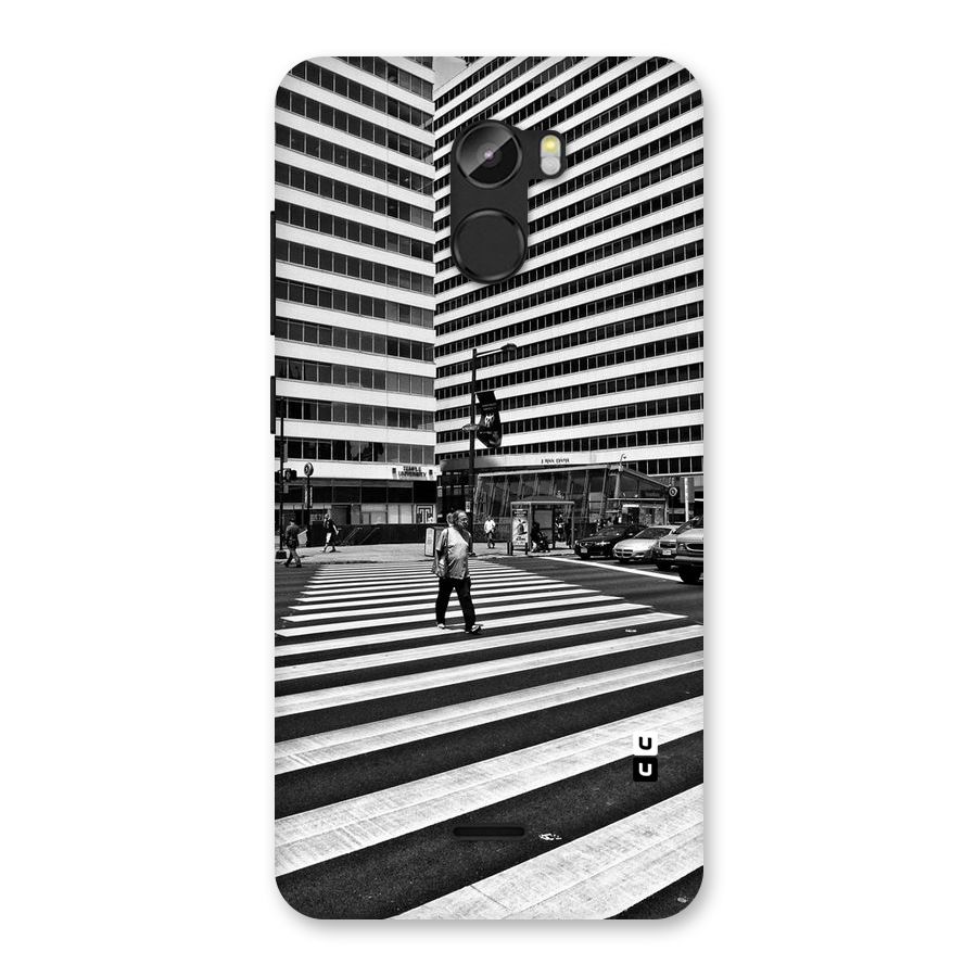 Black White Perspective Back Case for Gionee X1
