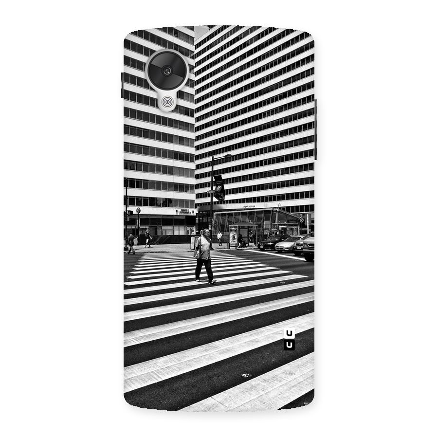 Black White Perspective Back Case for Google Nexsus 5