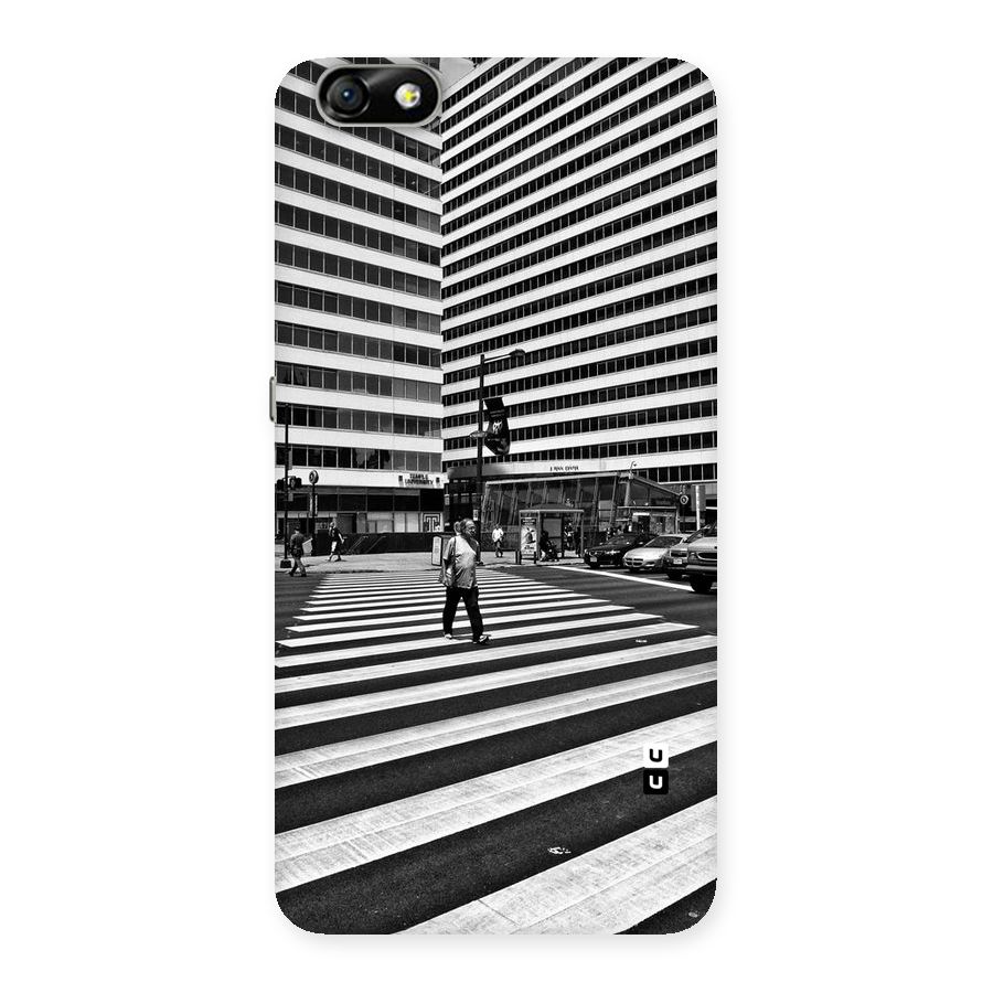 Black White Perspective Back Case for Honor 4X