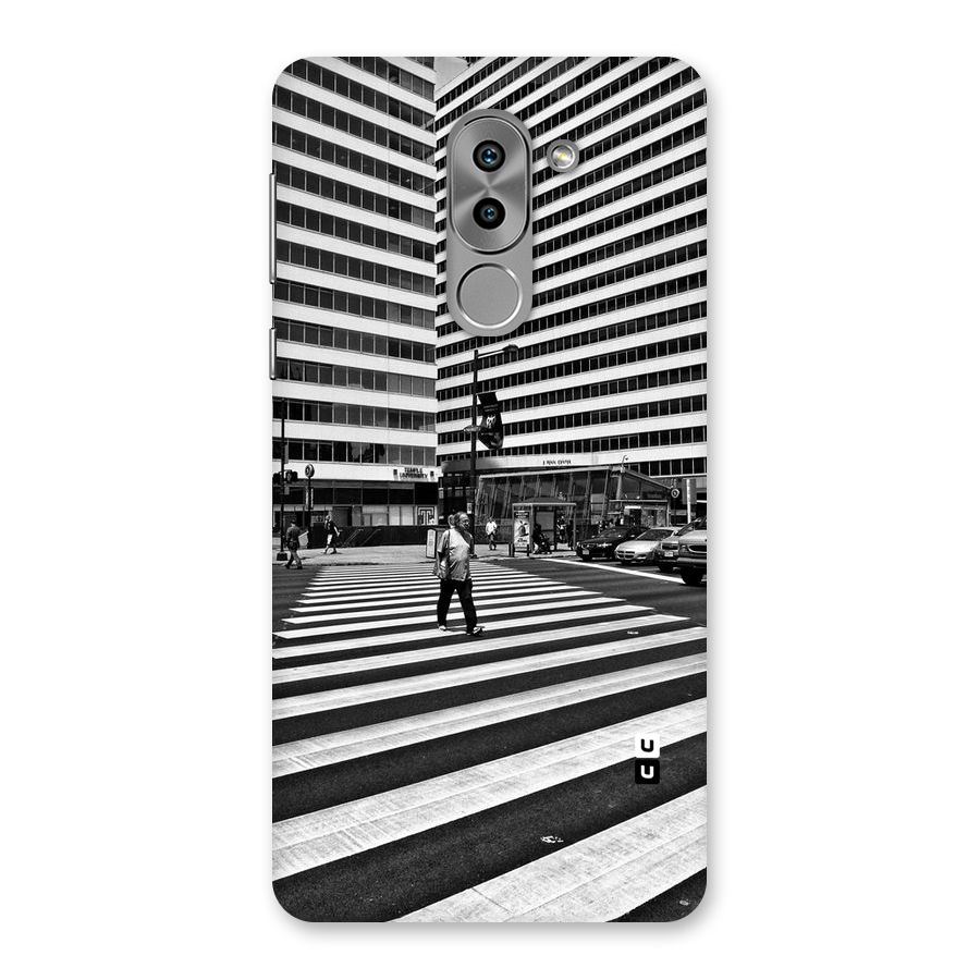 Black White Perspective Back Case for Honor 6X