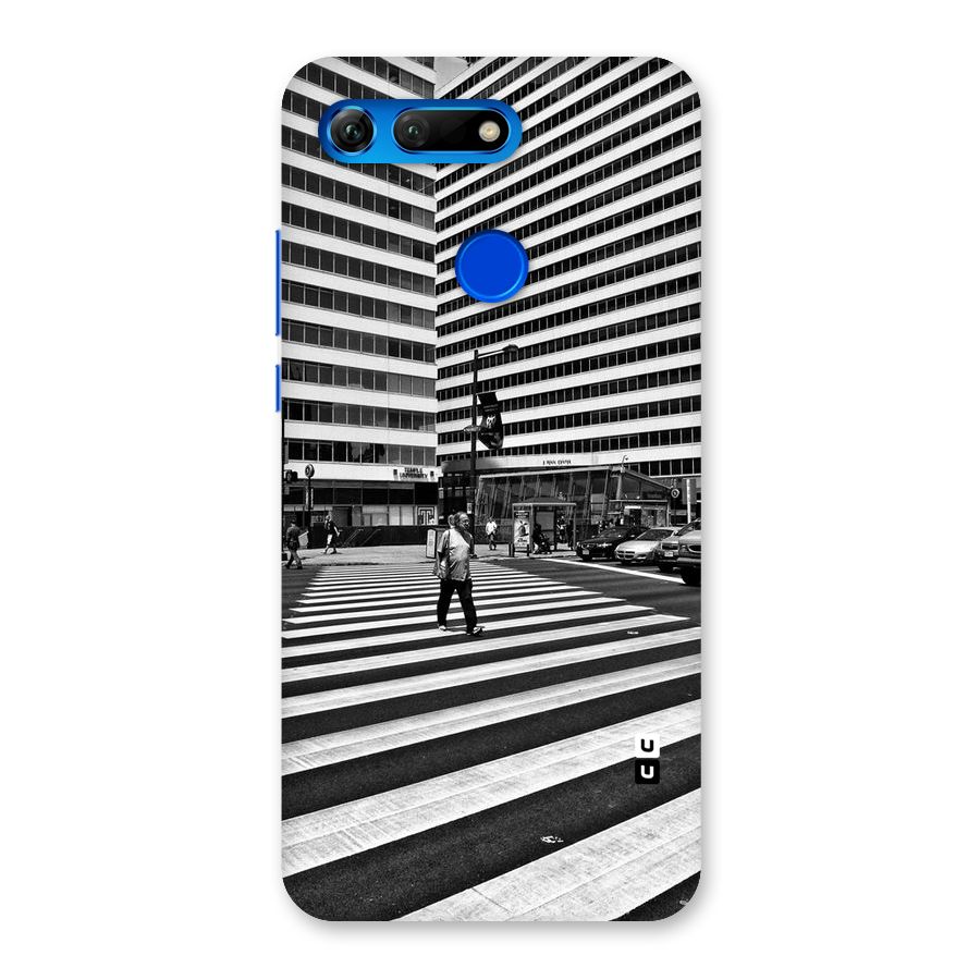 Black White Perspective Back Case for Honor View 20