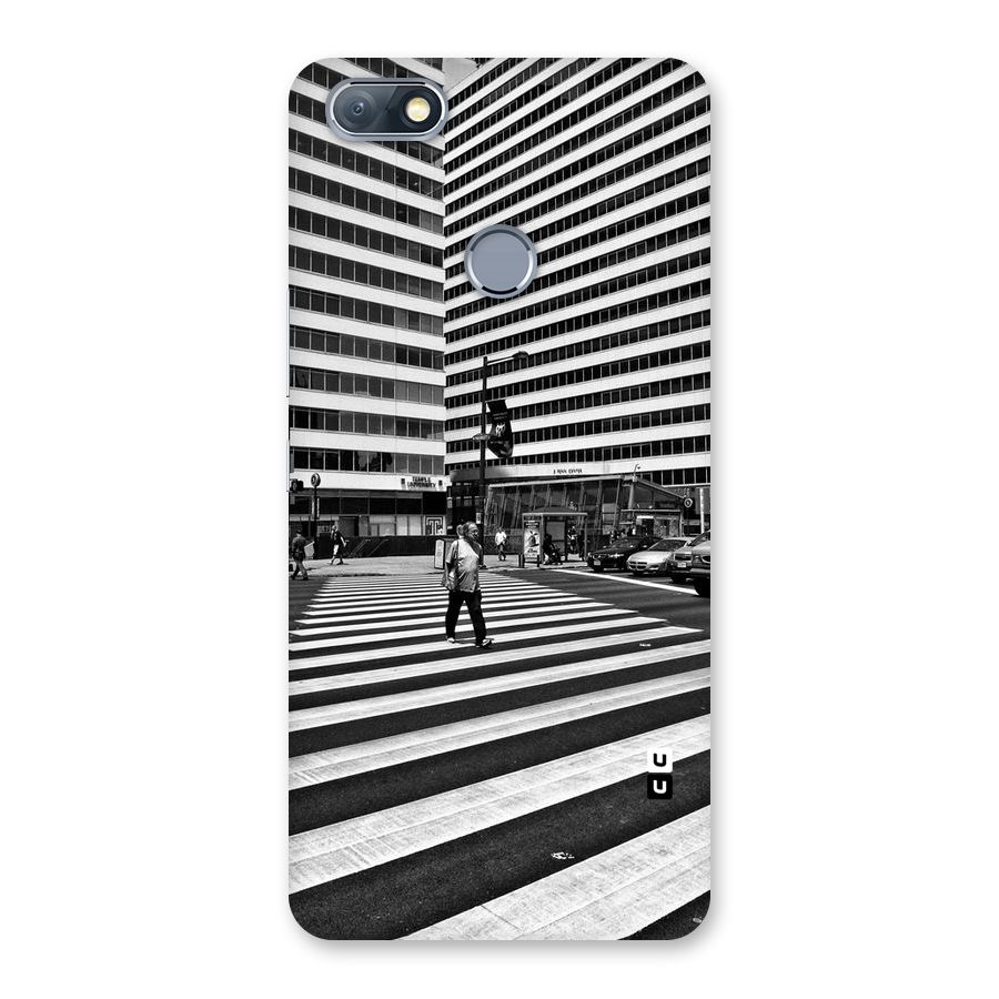 Black White Perspective Back Case for Infinix Note 5