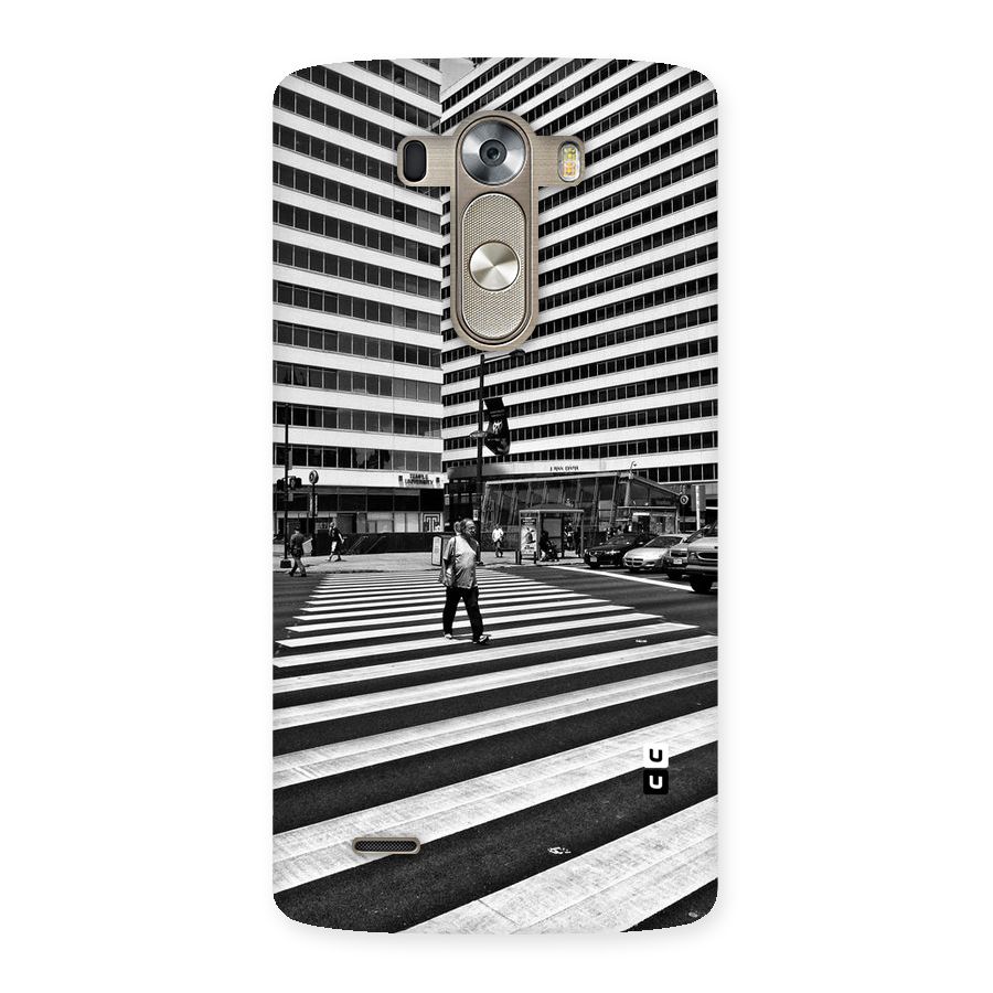 Black White Perspective Back Case for LG G3