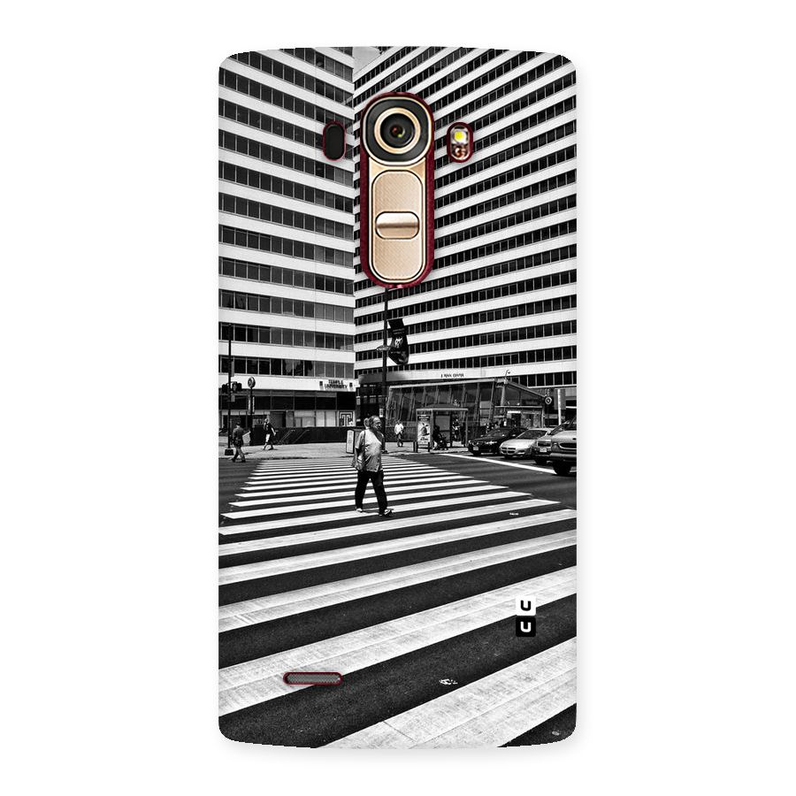 Black White Perspective Back Case for LG G4