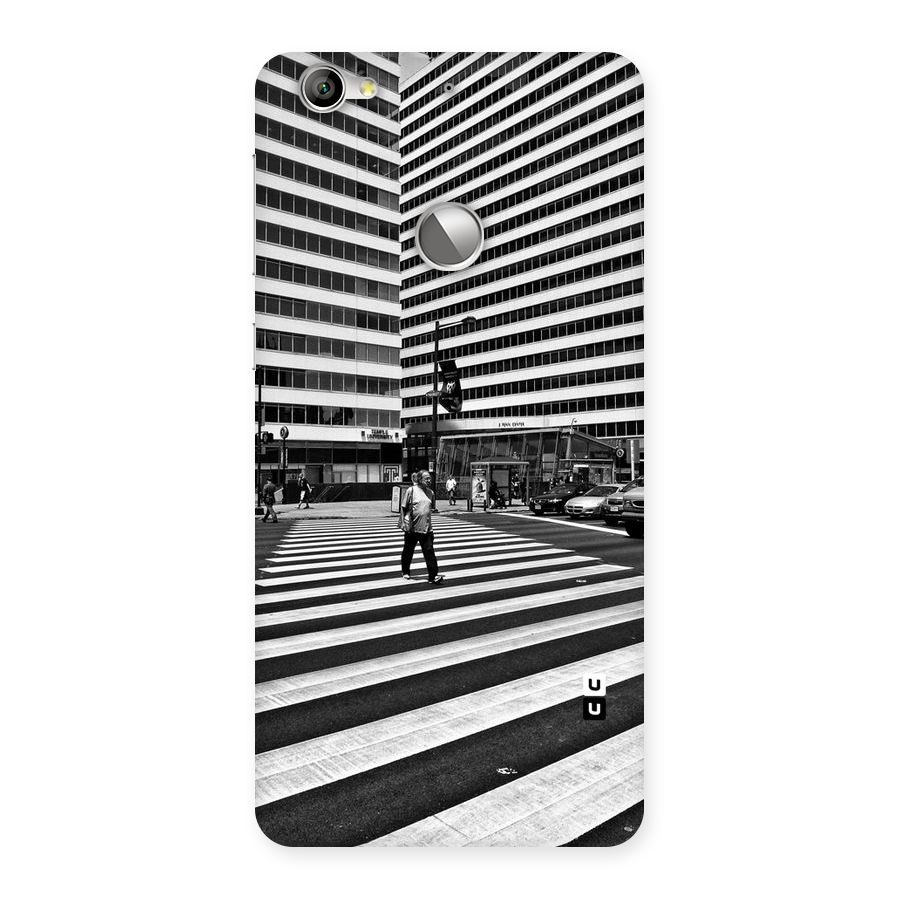 Black White Perspective Back Case for LeTV Le 1s