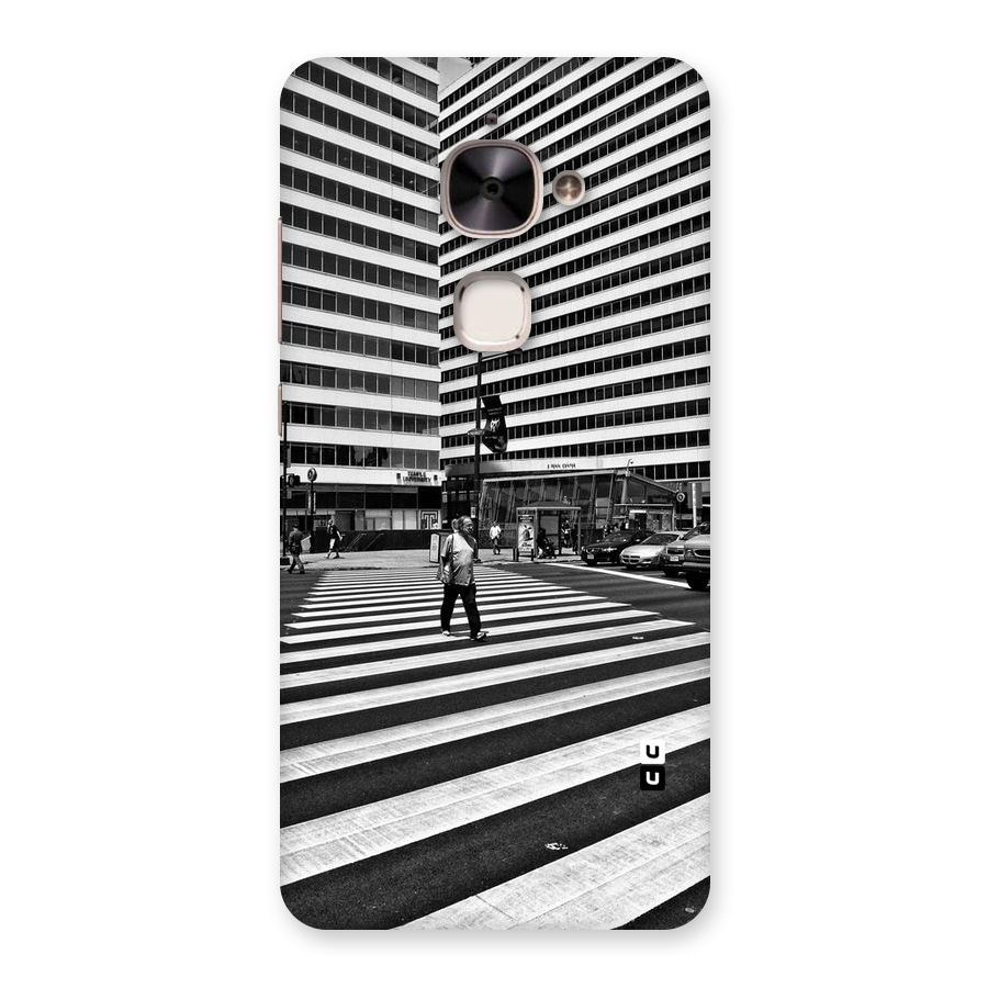 Black White Perspective Back Case for Le 2
