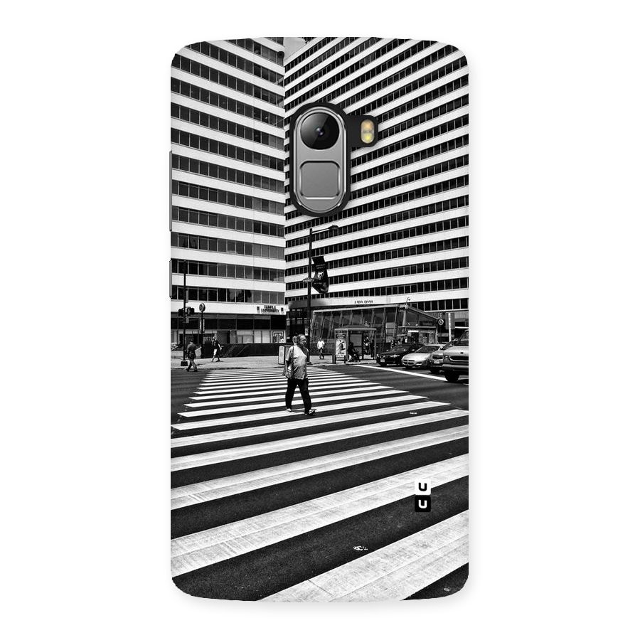 Black White Perspective Back Case for Lenovo K4 Note