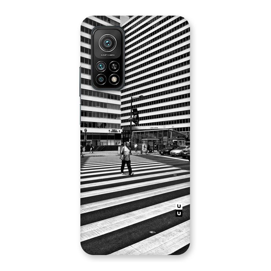 Black White Perspective Back Case for Mi 10T Pro 5G