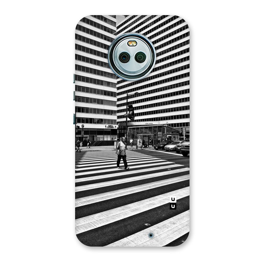 Black White Perspective Back Case for Moto X4