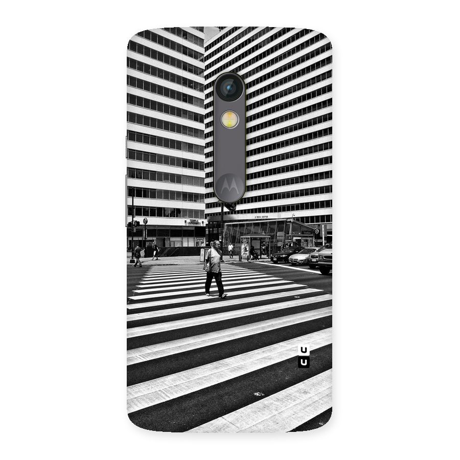 Black White Perspective Back Case for Moto X Play