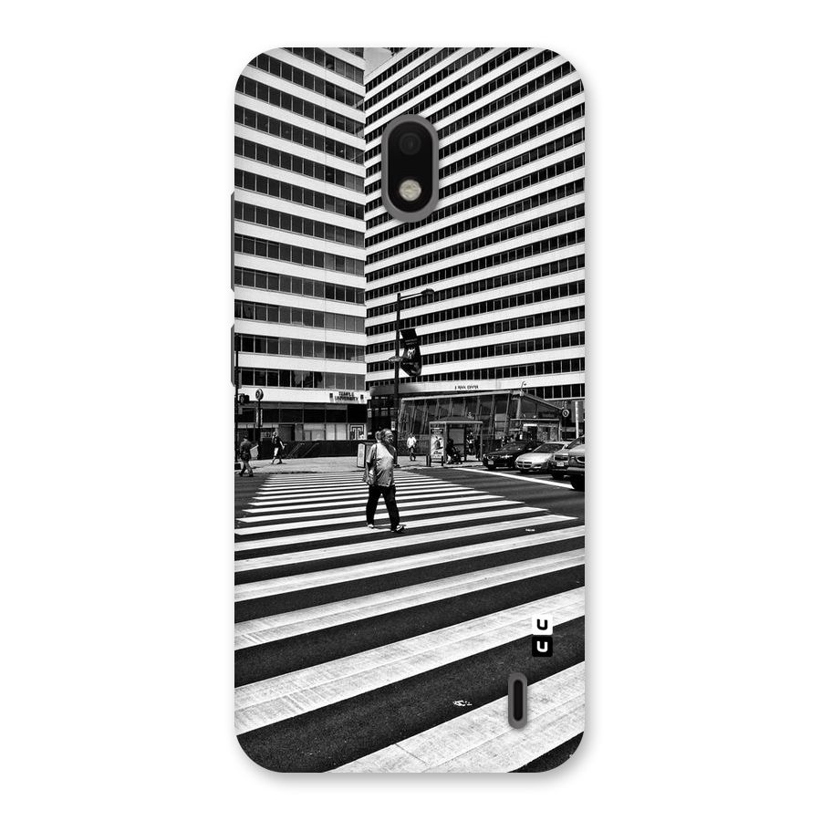 Black White Perspective Back Case for Nokia 2.2