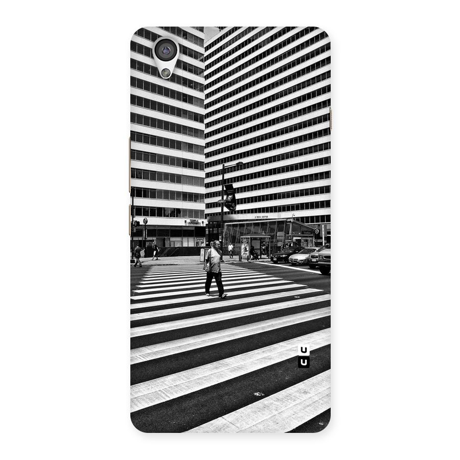 Black White Perspective Back Case for OnePlus X