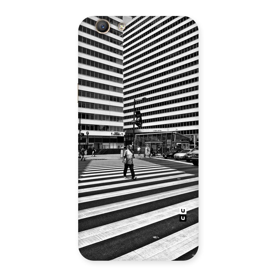 Black White Perspective Back Case for Oppo A59