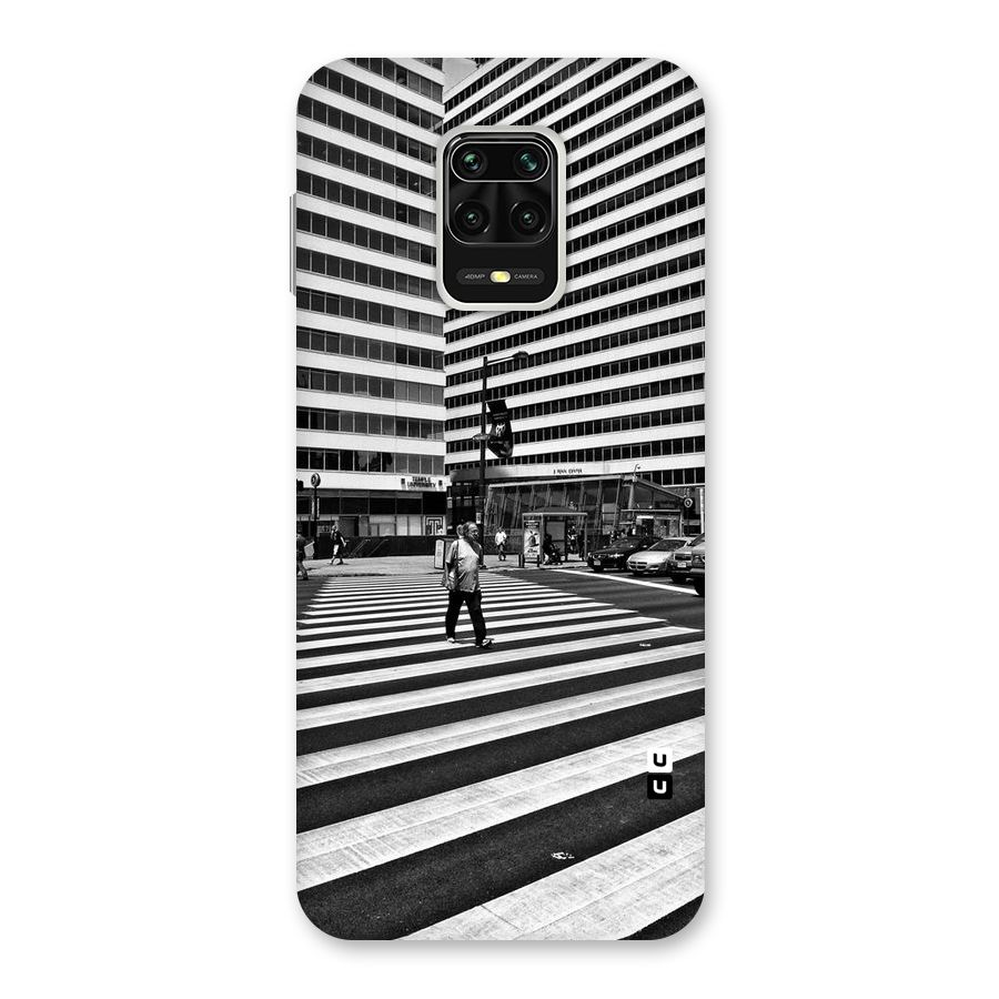 Black White Perspective Back Case for Poco M2 Pro