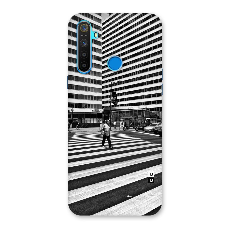 Black White Perspective Back Case for Realme 5s