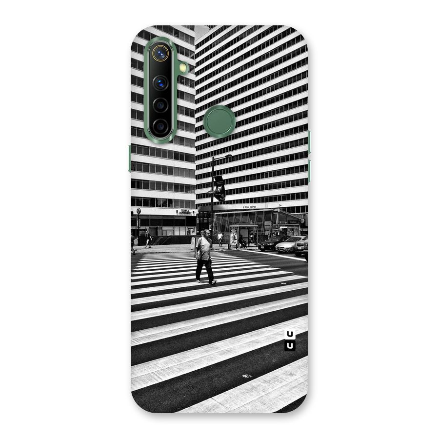 Black White Perspective Back Case for Realme Narzo 10